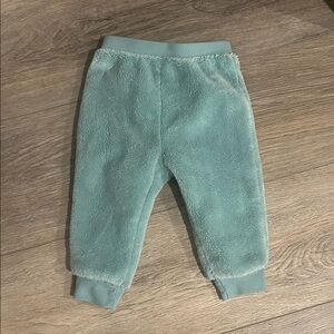 Cozy Fleece Pants Green‎ Size 12 months